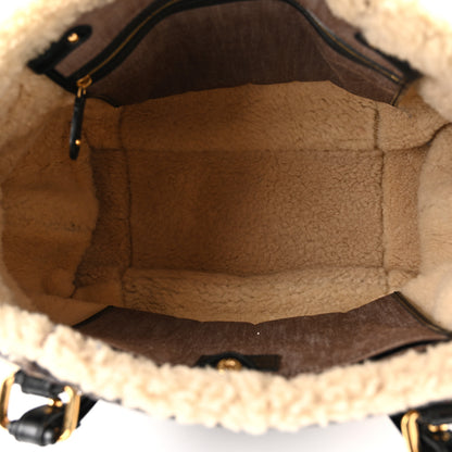 Louis Vuitton Patent Monogram Shearling Sac Thunder 4 of 10