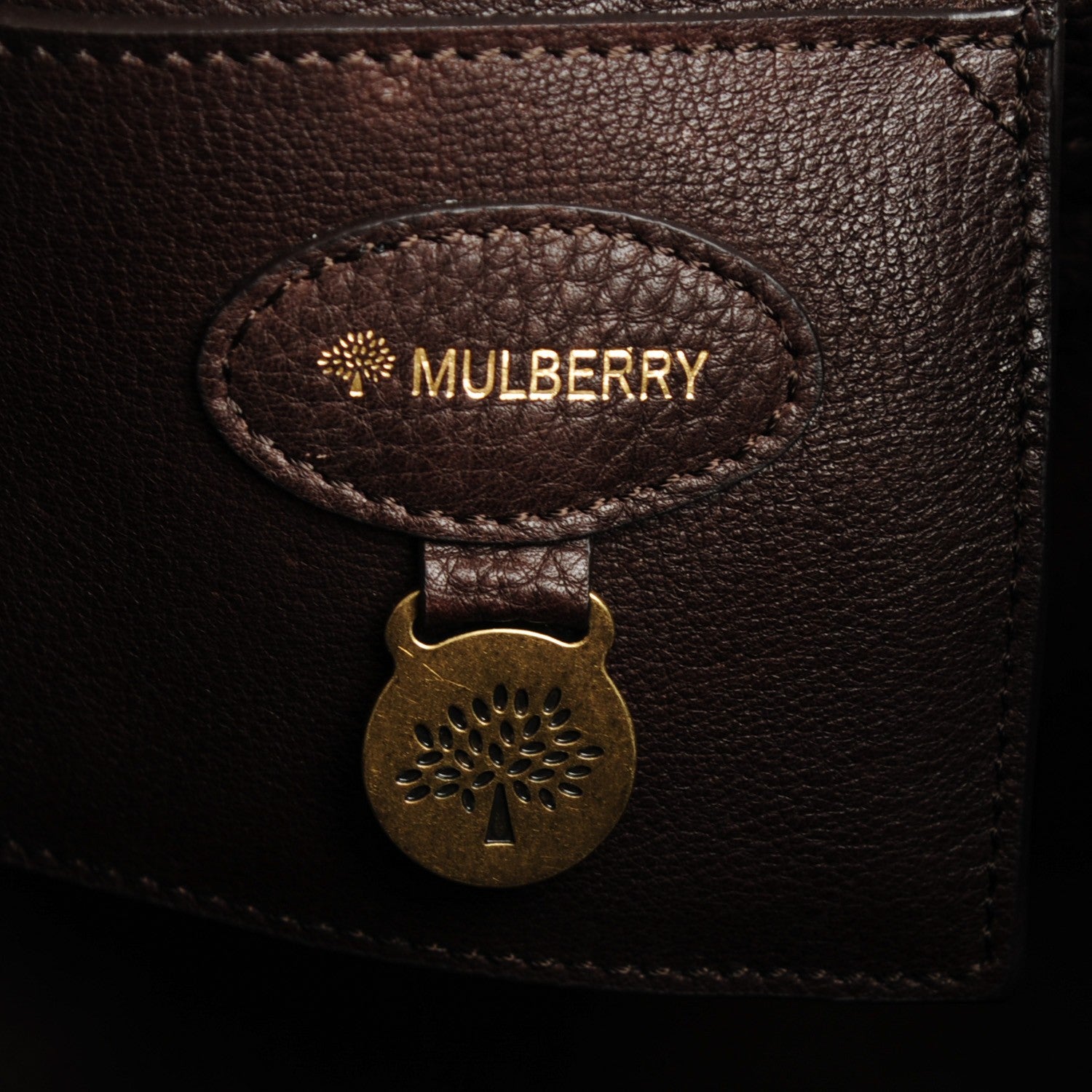 Mulberry Natural Leather Bayswater Chocolate 6 of 8