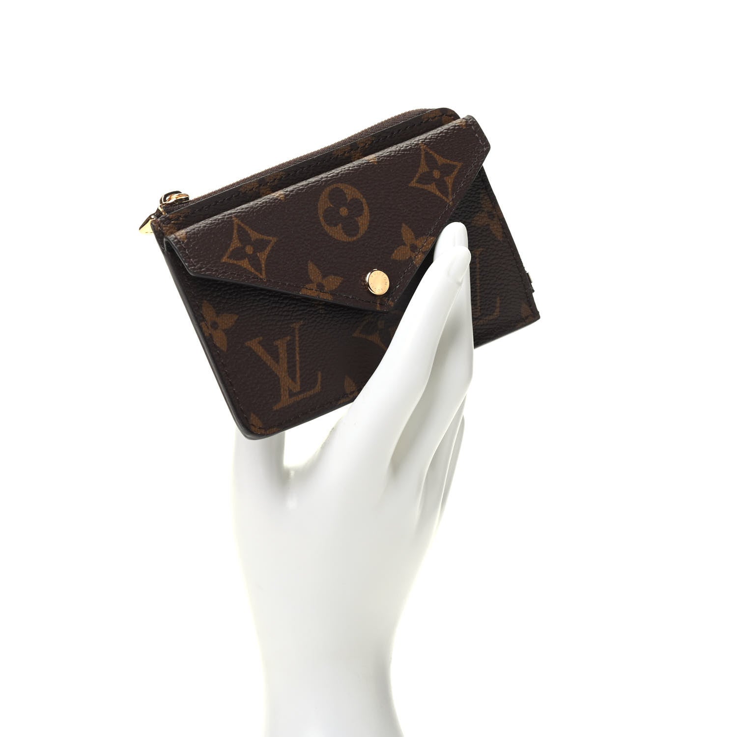 Louis Vuitton Monogram Recto Verso Card Holder Black 2 of 7