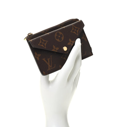 Louis Vuitton Monogram Recto Verso Card Holder Black 2 of 7