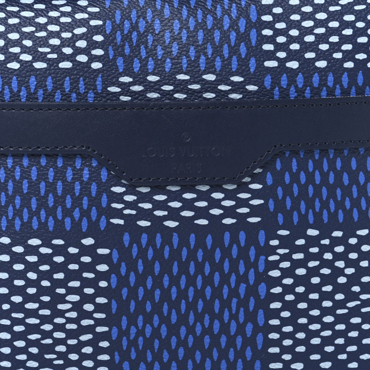 Damier Heritage Trio Messenger Blue