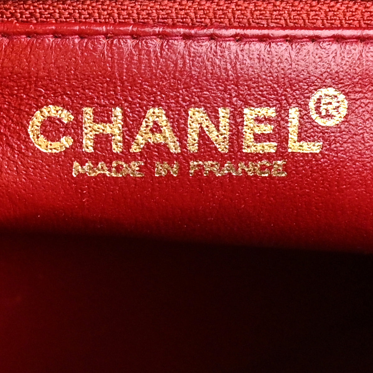 Caviar Quilted Medallion Tote Bordeaux