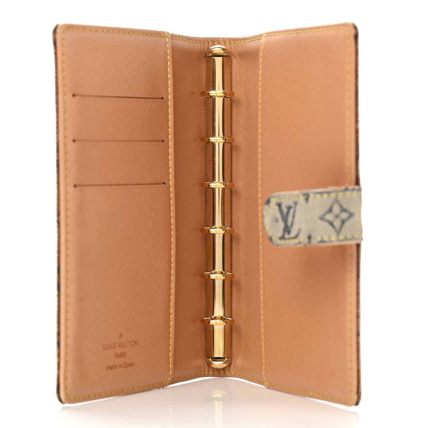 Mini Lin Small Ring Agenda Cover Blue