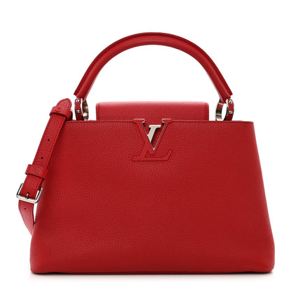 Louis Vuitton Taurillon Capucines BB Rubis 1 of 10