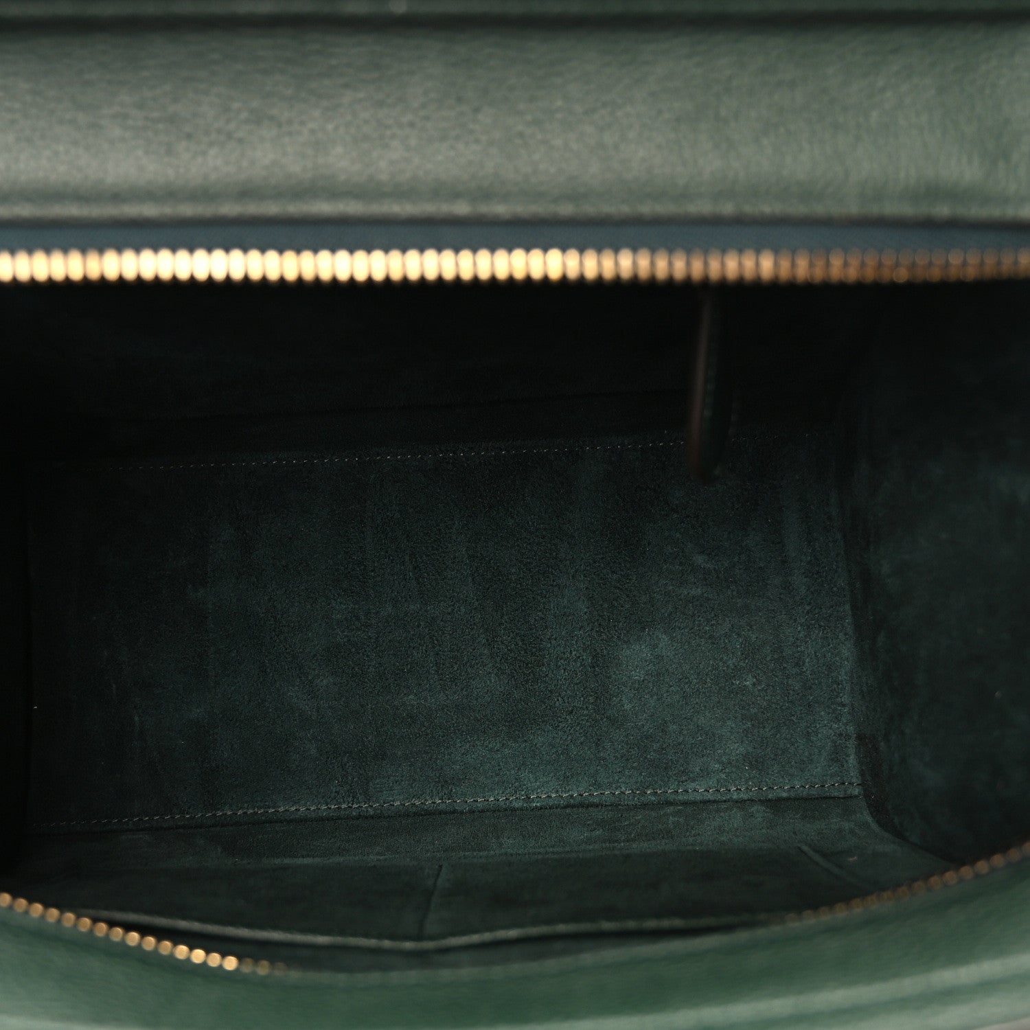 Celine Drummed Calfskin Nano Luggage Amazone 5 of 9