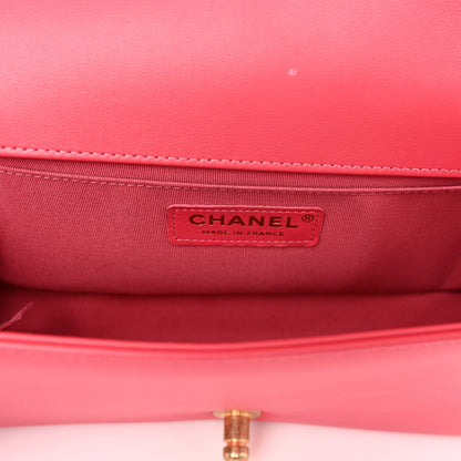 Chanel Calfskin Quilted Medium Boy Flap Pink 6 of 11