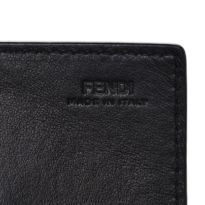 Fendi Vitello Liberty Century Lucido By The Way Continental Wallet On Chain Black 7 of 12