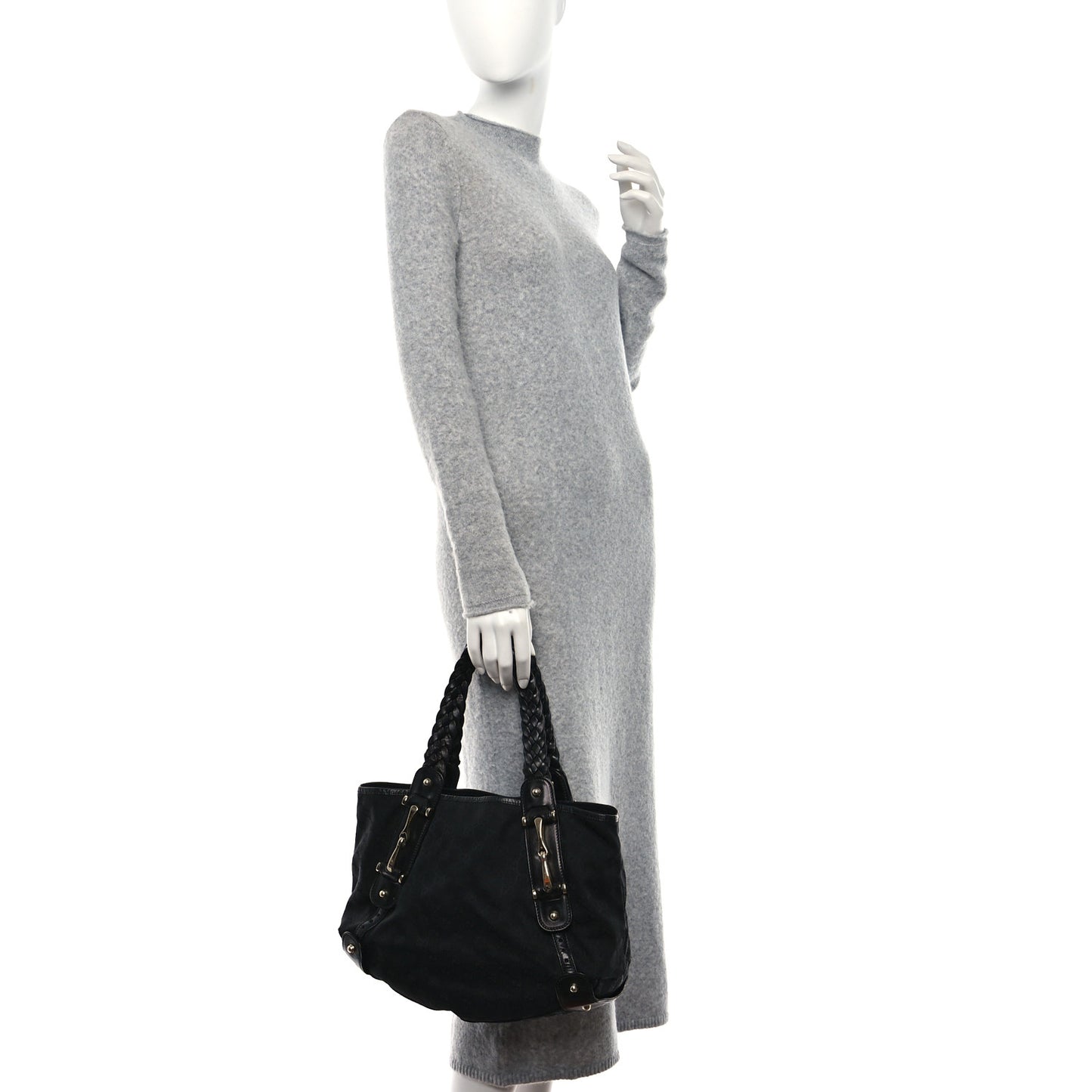 Monogram Small Pelham Shoulder Bag Black