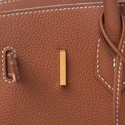 Hermes Togo Birkin 30 Gold 12 of 39