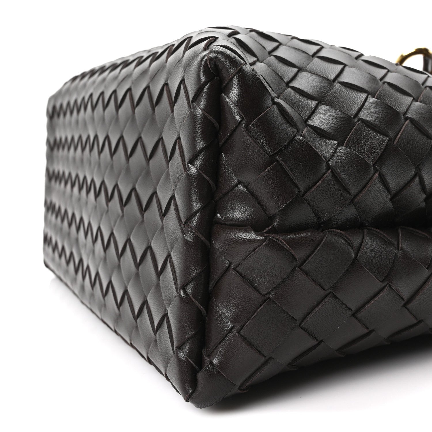 Bottega Veneta Nappa Intrecciato Medium Andiamo Shoulder Bag Fondant 9 of 9