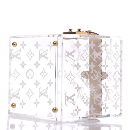 Louis Vuitton Transparent Plexiglass Cube Scott Box 3 of 9