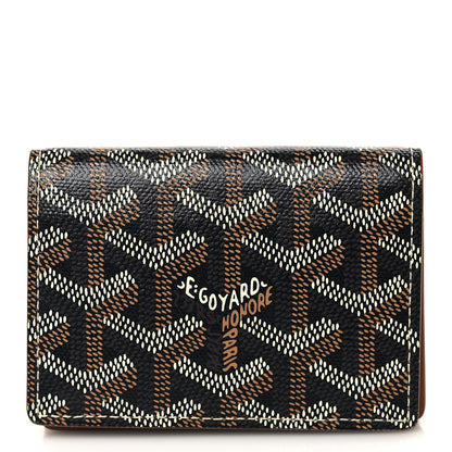 Goyard Goyardine Business Card Holder Black Gold 1 of 6