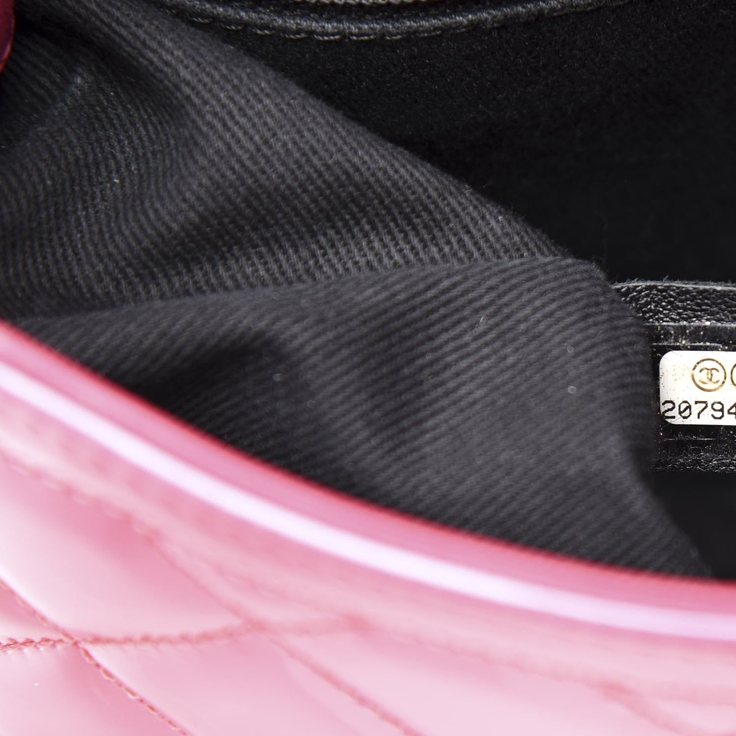 Chanel Patent Quilted Large Coco Shine Flap Pink 8 of 10