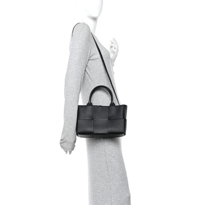 Bottega Veneta Nappa Maxi Intrecciato Arco Tote Black 2 of 10
