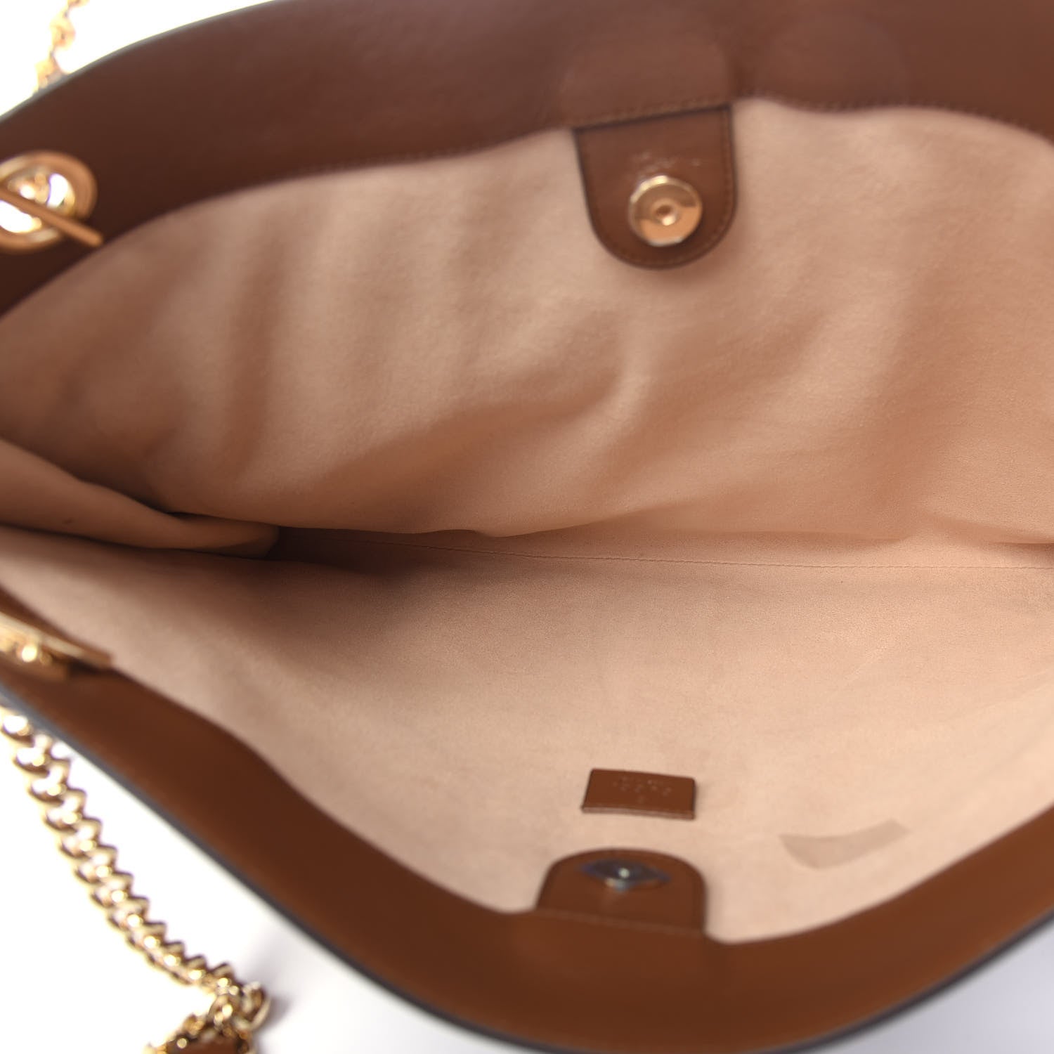 Gucci Calfskin Large Rajah Chain Tote Cuir 6 of 13