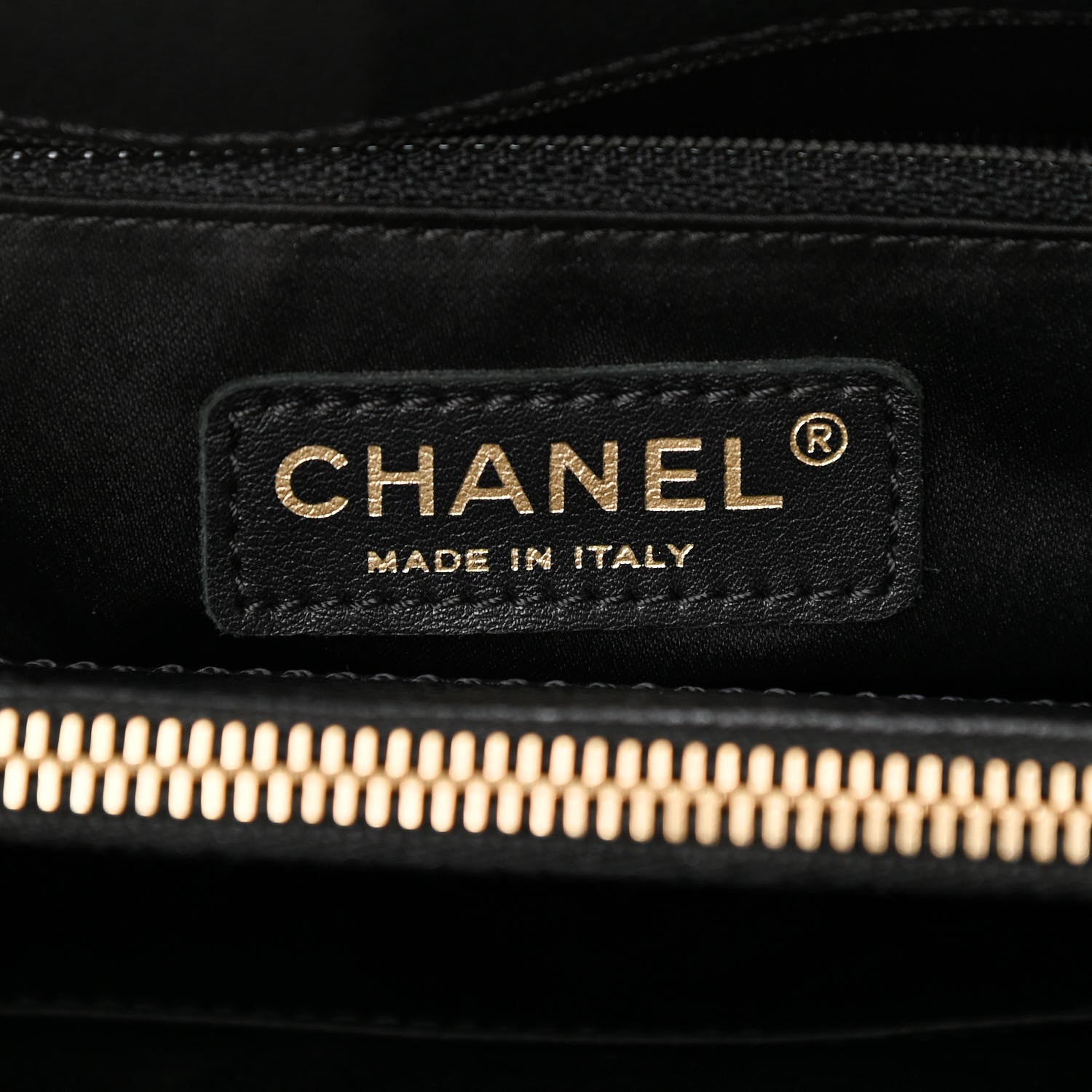 Chanel Caviar Quilted Grand Shopping Tote GST Black 6 of 10
