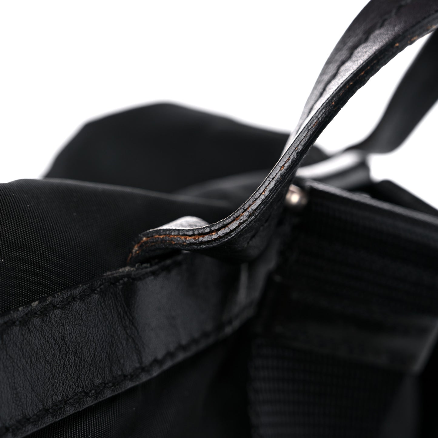 Nylon Vela Medium Backpack Black