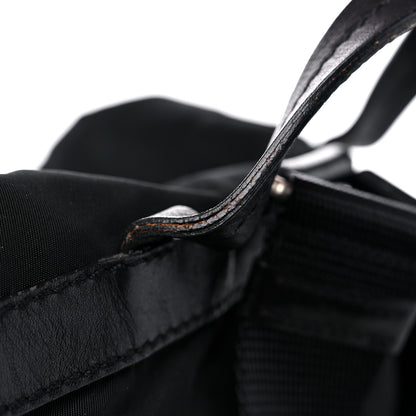 Prada Nylon Vela Medium Backpack Black 11 of 13