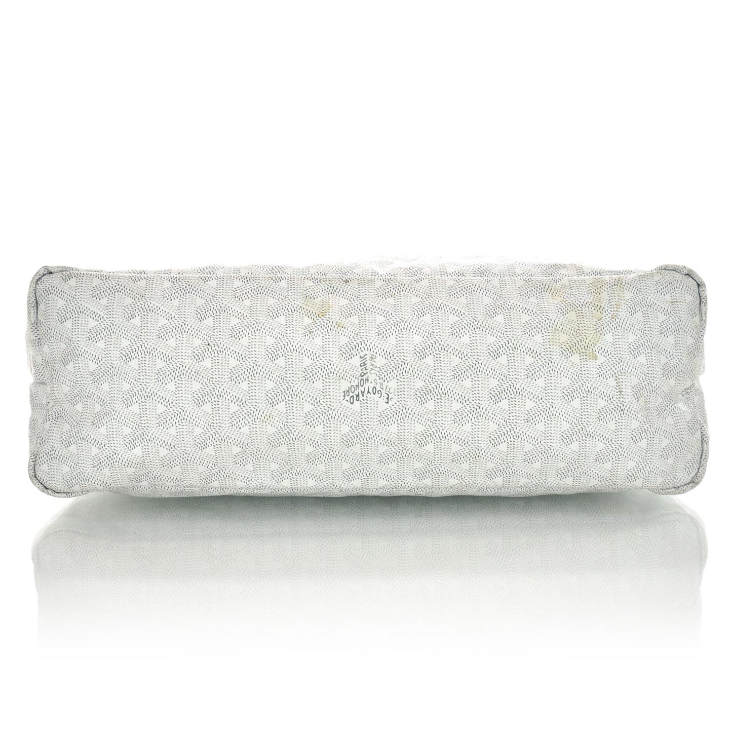 Goyardine Fidji Zip Hobo White