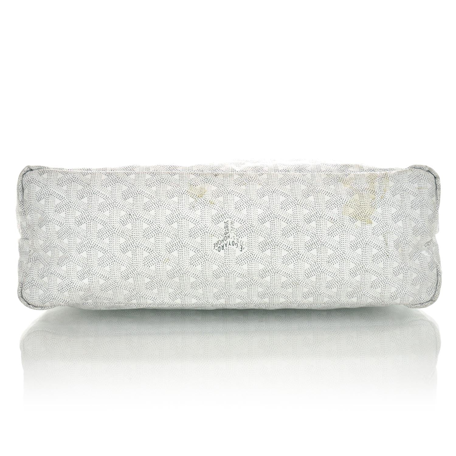 Goyard Goyardine Fidji Zip Hobo White 5 of 11