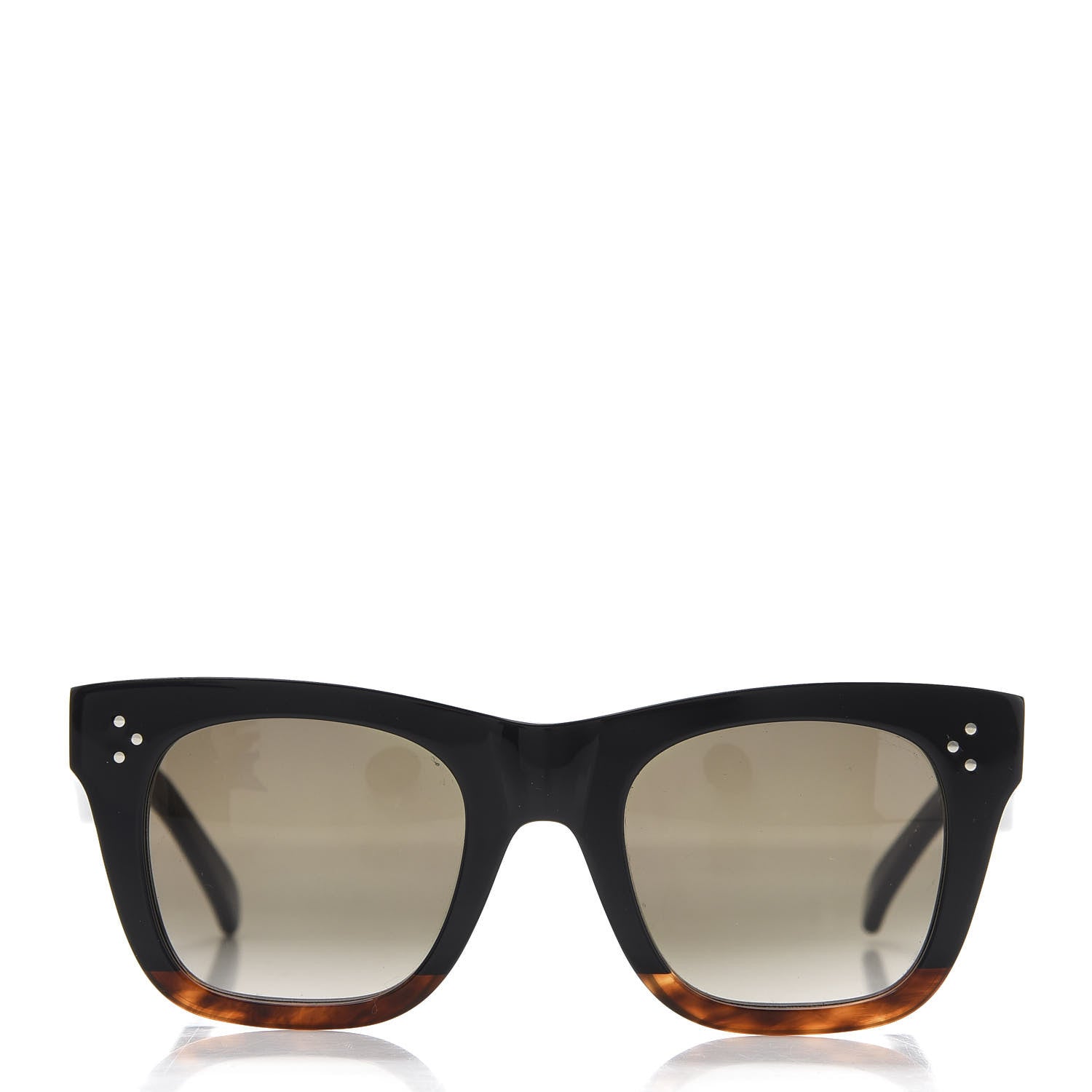 Celine Acetate Catherine Sunglasses CL41089/S Black Havana 2 of 7