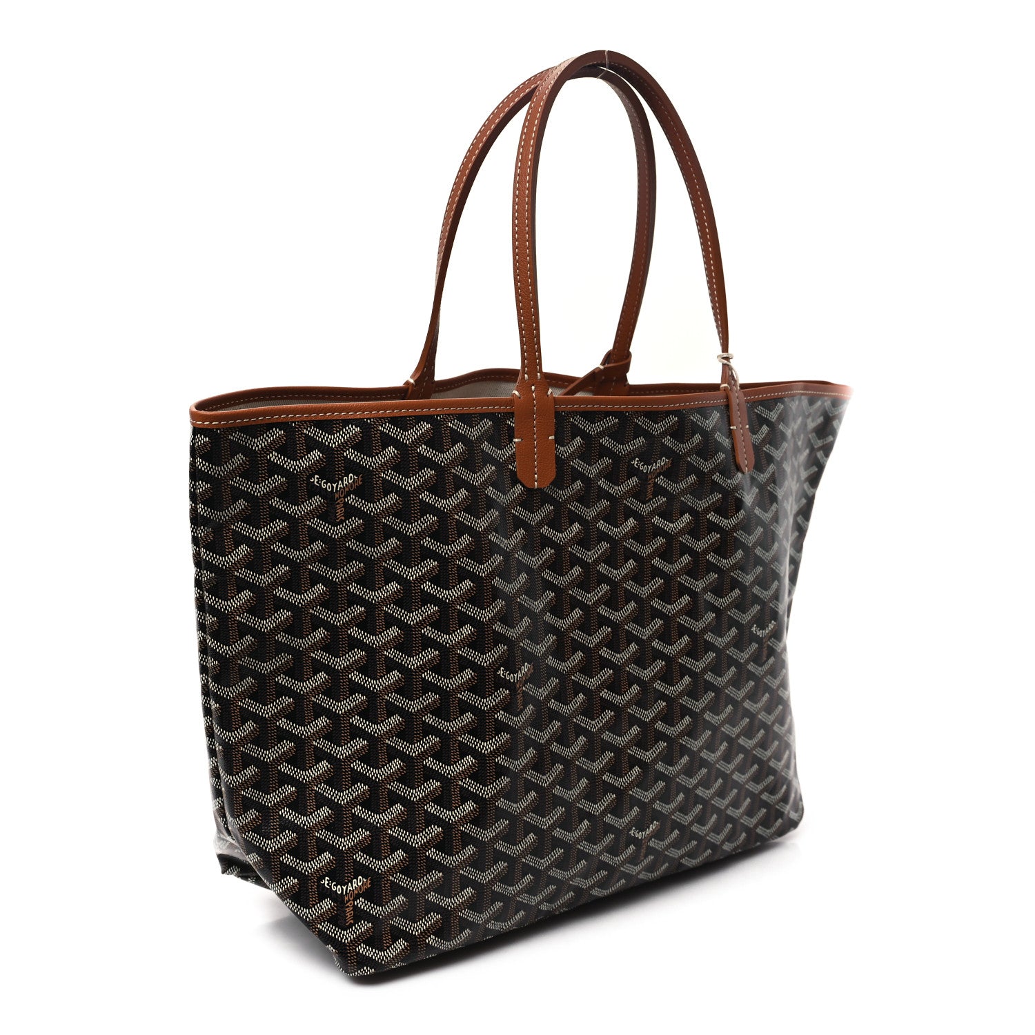 Goyard Goyardine Saint Louis PM Black Gold 4 of 10