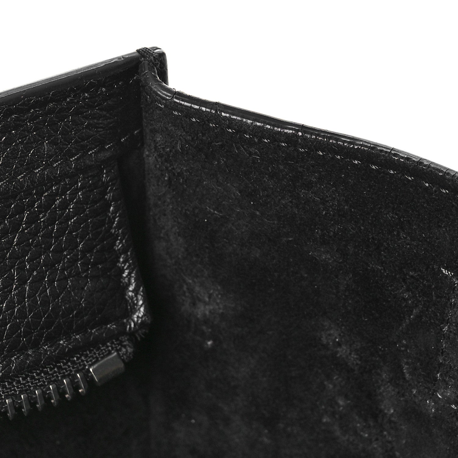 Celine Drummed Calfskin Nano Luggage Black 15 of 16