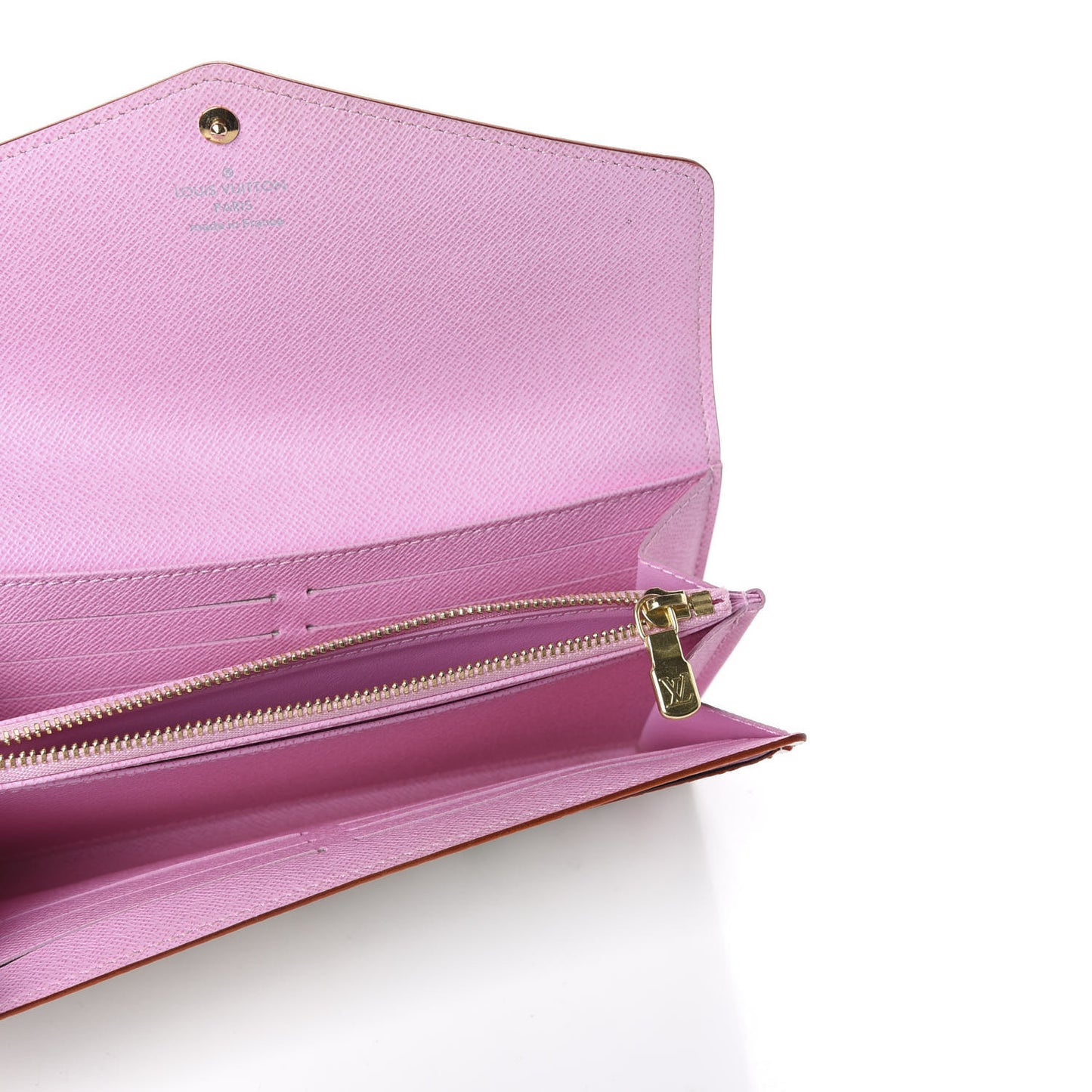 Monogram Multicolor Sarah Wallet NM White Litchi