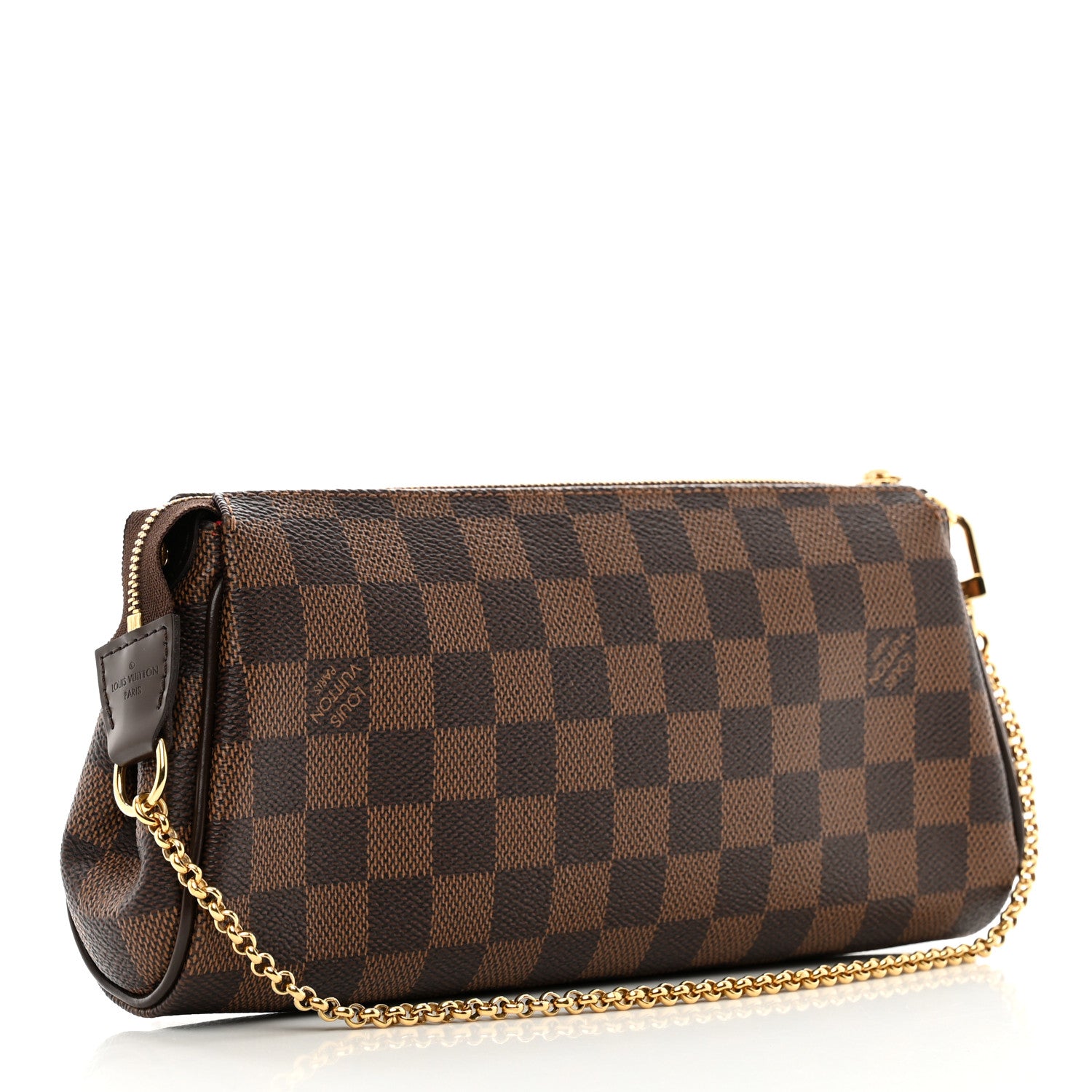 Louis Vuitton Damier Ebene Eva Clutch 3 of 10