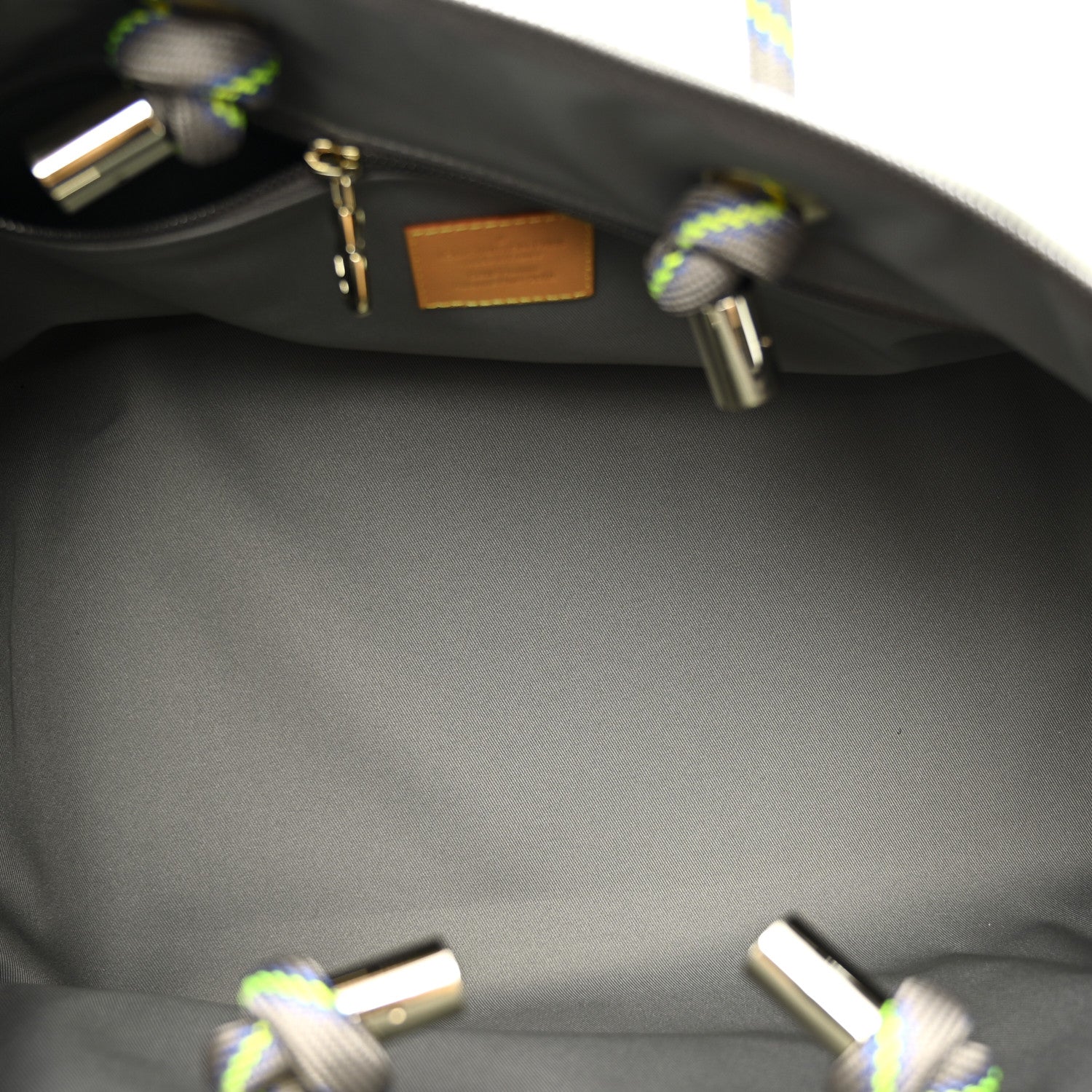 Louis Vuitton Monogram Titanium Keepall Bandouliere 50 4 of 9