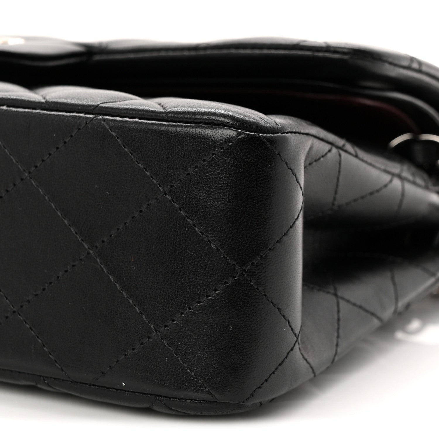 Chanel Lambskin Quilted Small Double Flap Black 10 of 10