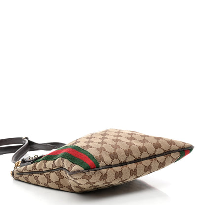 Gucci Monogram Web Jolicoeur Charms Messenger Dark Brown 3 of 4