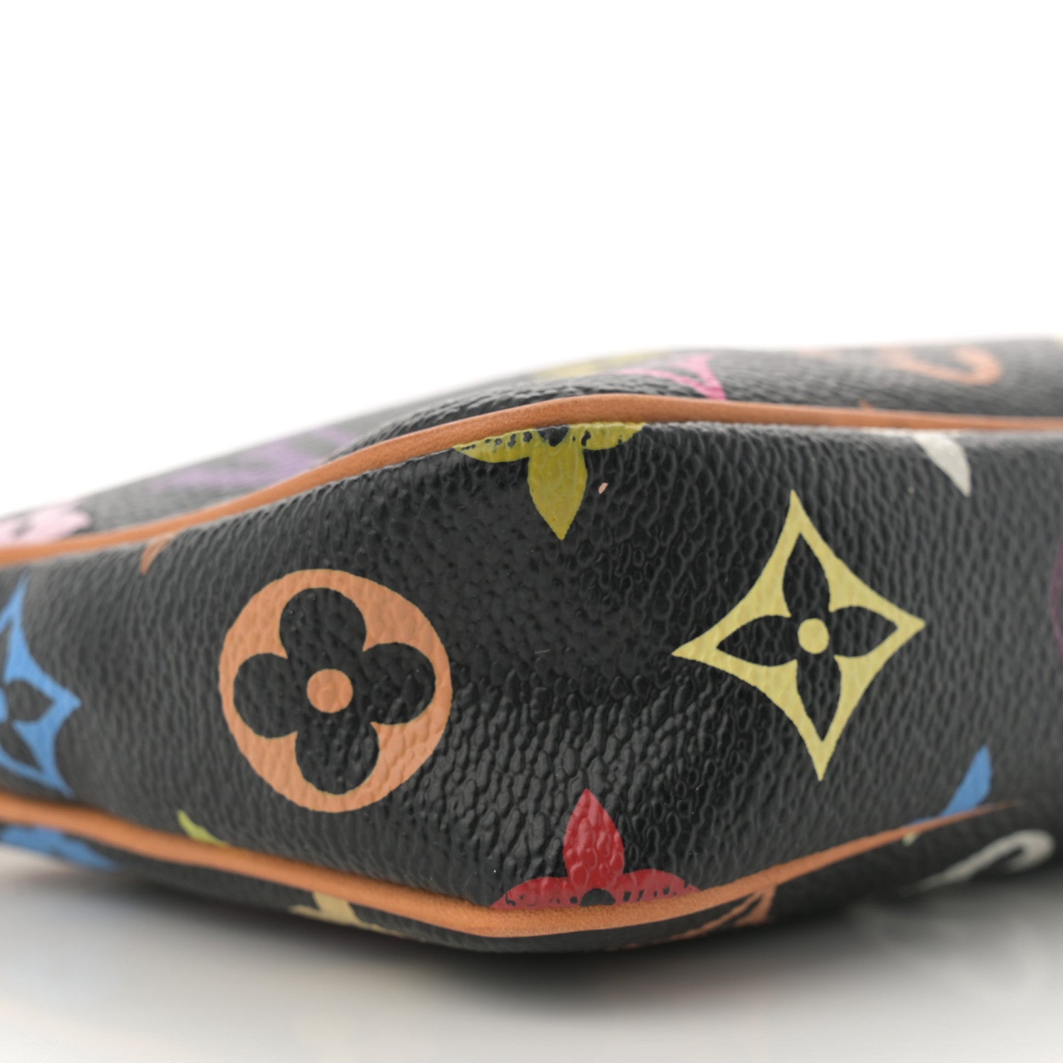 Louis Vuitton Monogram Multicolor Pochette Accessories Black 9 of 10