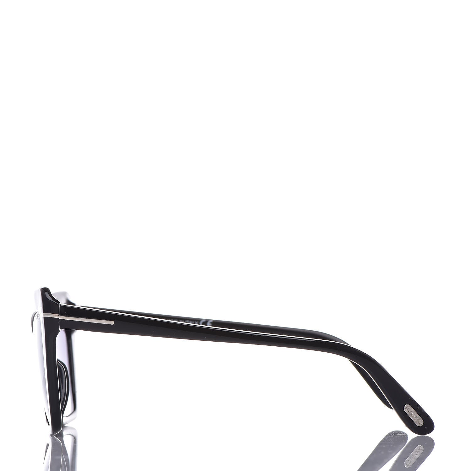 Tom Ford Valesca Cat Eye Sunglasses TF555 Black 3 of 6