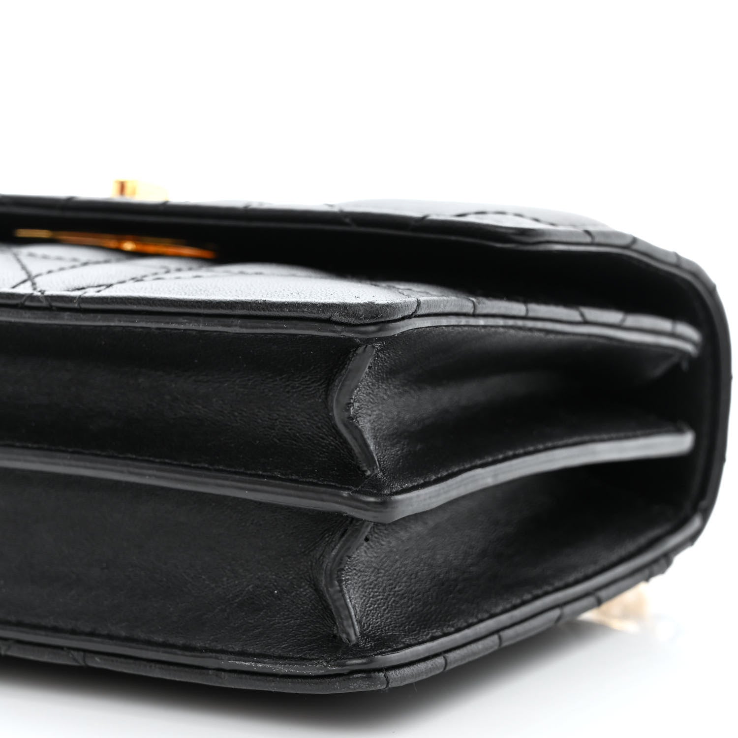 Christian Dior Lambskin Macrocannage Mini Miss Caro Bag Black 10 of 10