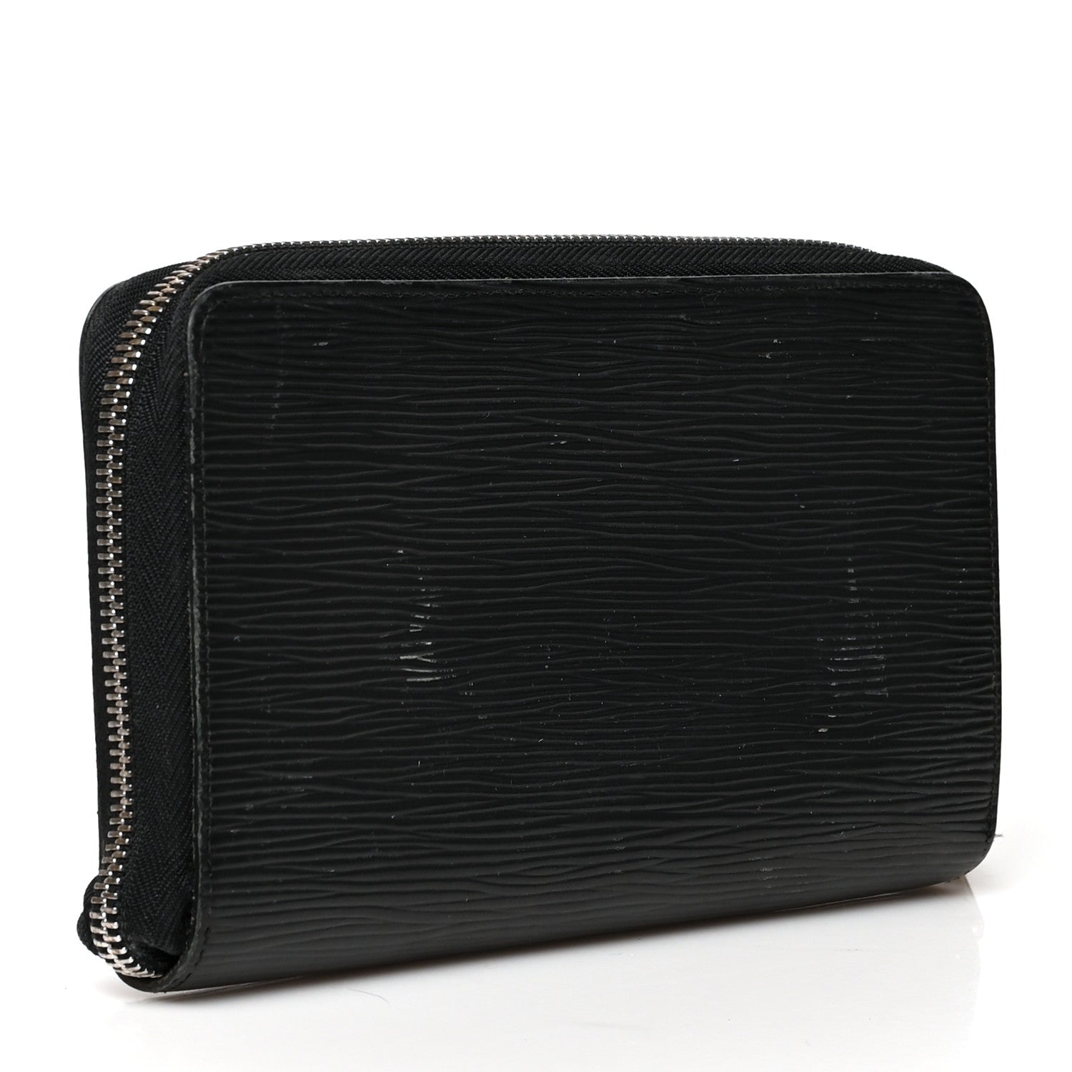 Louis Vuitton Epi Zippy Organizer Wallet Black 3 of 12