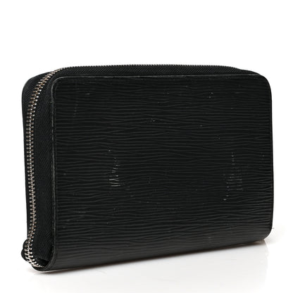 Louis Vuitton Epi Zippy Organizer Wallet Black 3 of 12
