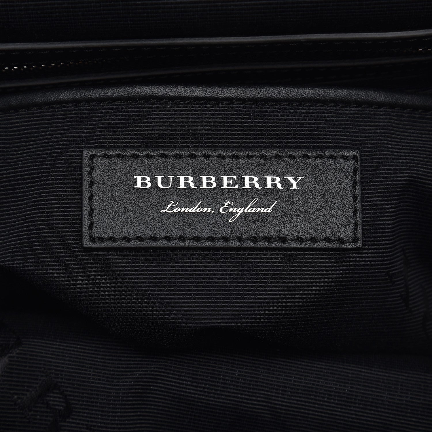 Burberry Laminated Tartan Patchwork Medium Rucksack Backpack Military Red 6 of 7