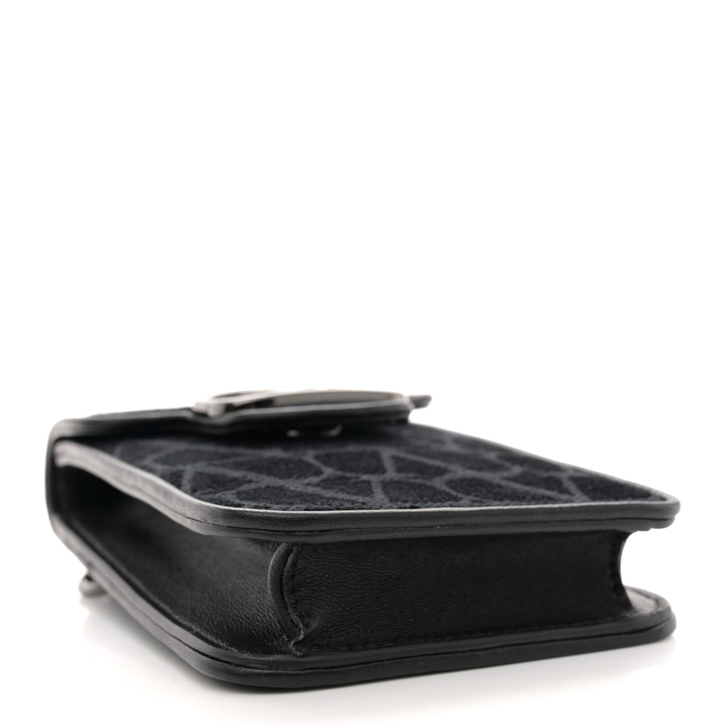 Toile Iconographe Vlogo Mini Loco Crossbody Bag Black