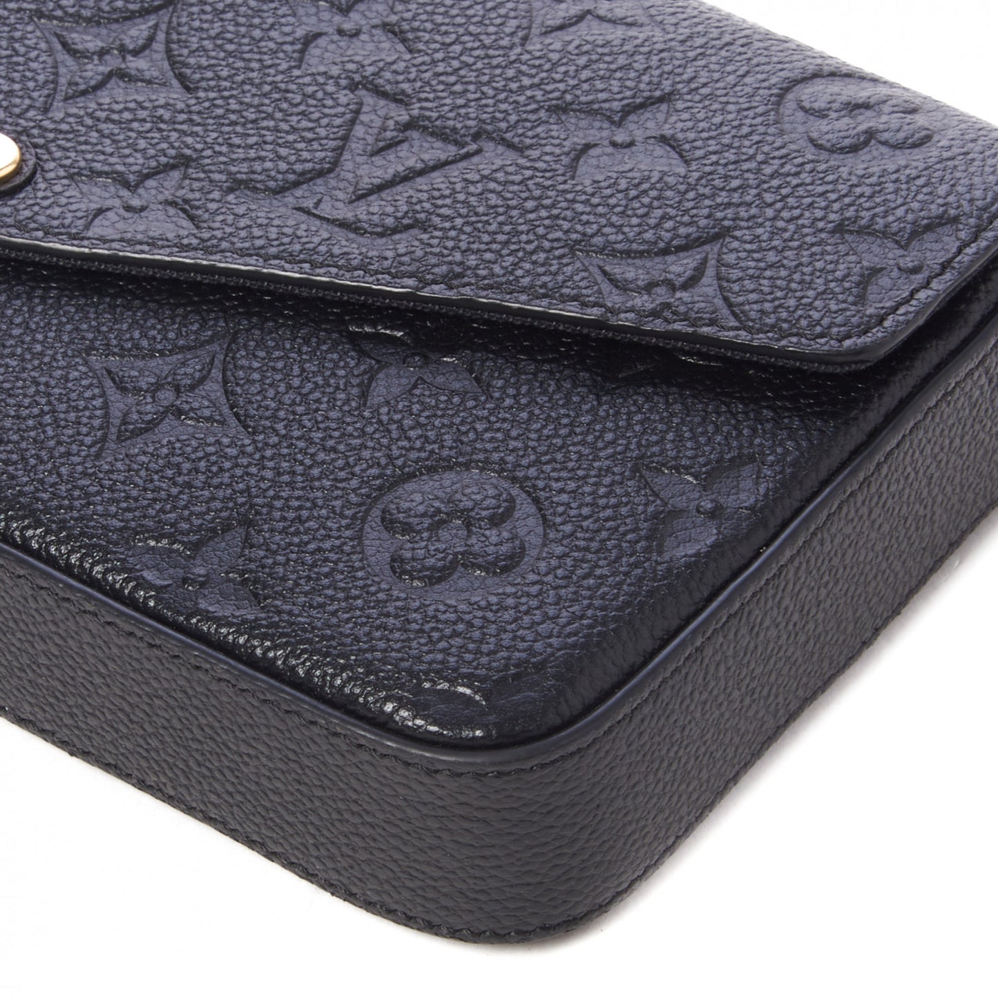 Empreinte Pochette Felicie Chain Wallet Black