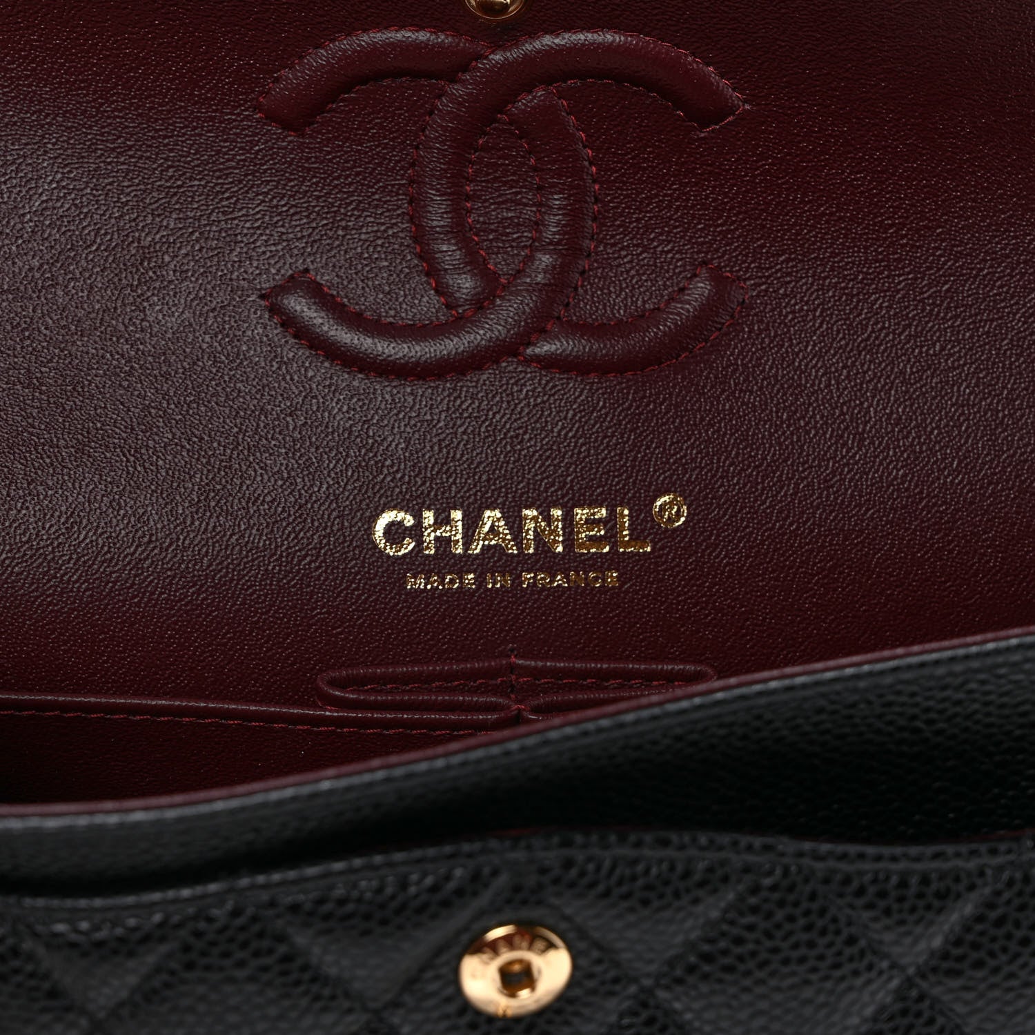 Chanel Caviar Quilted Small Double Flap Black 6 of 11