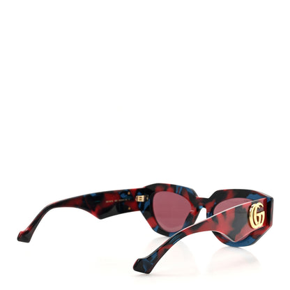 Gucci Acetate Cat Eye Sunglasses GG1421S Red Tortoiseshell 8 of 16