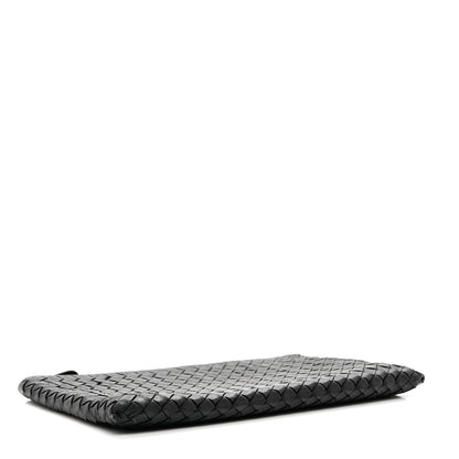 Bottega Veneta Nappa Intrecciato Medium Zip Pouch Black 4 of 9