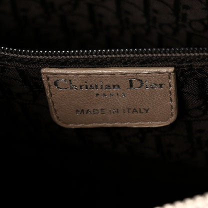 Christian Dior Lambskin Cannage Medium Lady Dior Grey 6 of 10