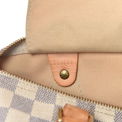 Louis Vuitton Damier Azur Speedy 30 10 of 18