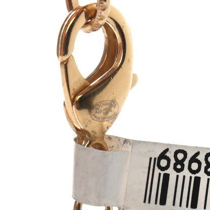 Chanel Crystal Logo Chain Belt 85 Gold 4 of 4