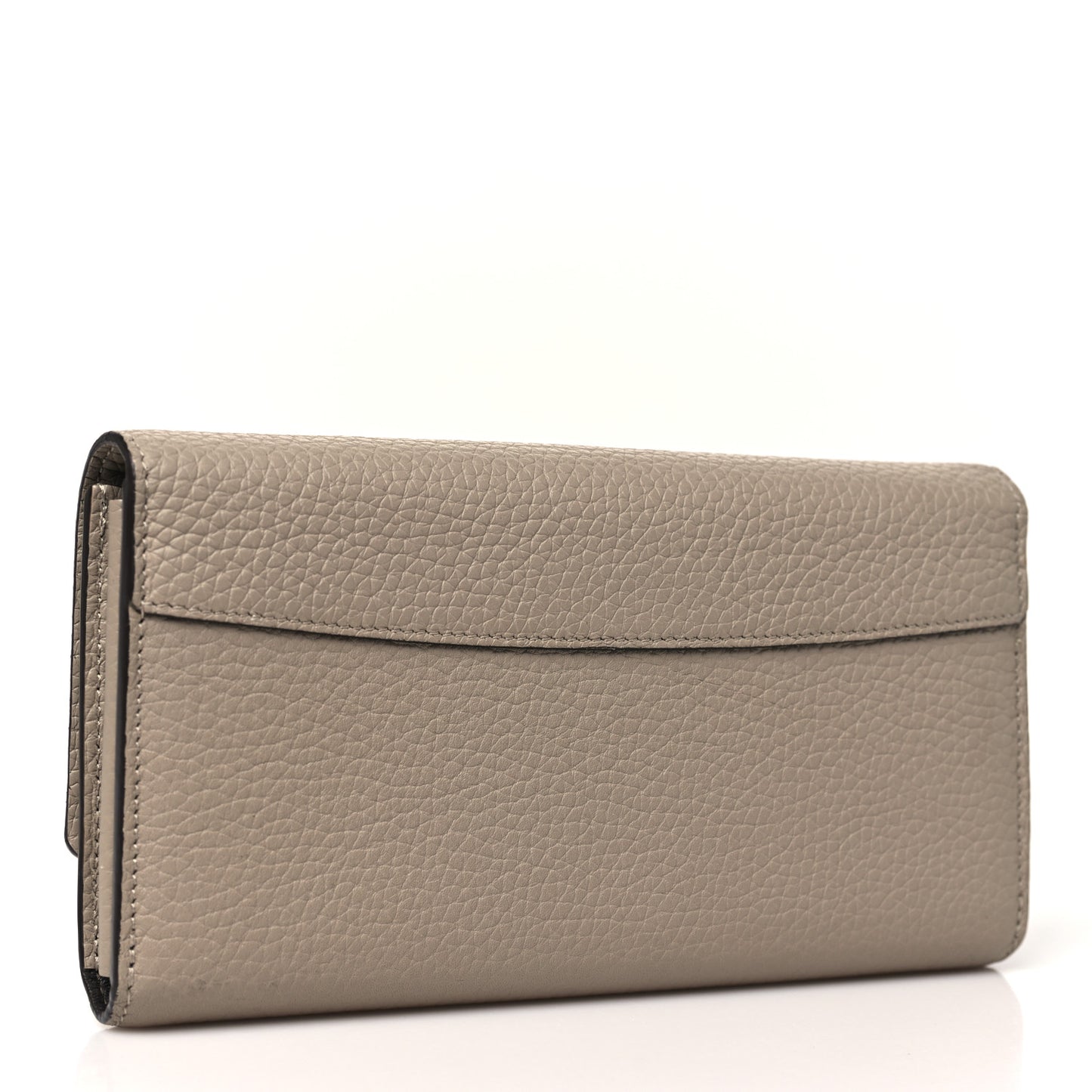 Taurillon Capucines Wallet Galet