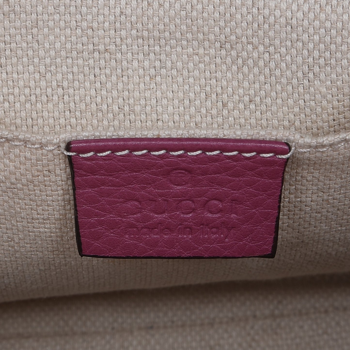 Pebbled Calfskin Small Soho Disco Bag Peonia Flower