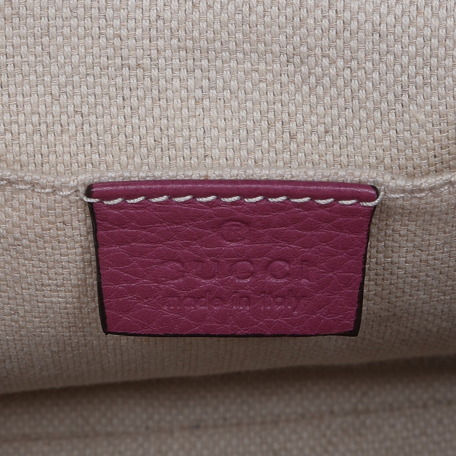 Gucci Pebbled Calfskin Small Soho Disco Bag Peonia Flower 6 of 7