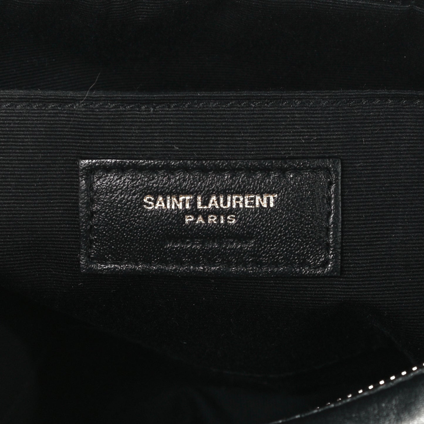 Calfskin Matelasse Monogram Lou Camera Bag Black